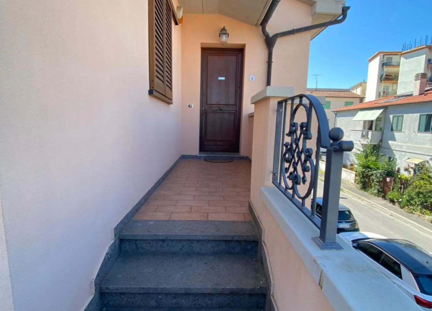 Апартаменты Casa Vacanze Trilocale Con Grande Terrazza Veranda Вентурина